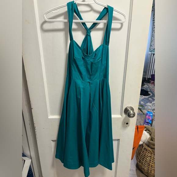 Beautiful teal dress - Picture 1 of 4